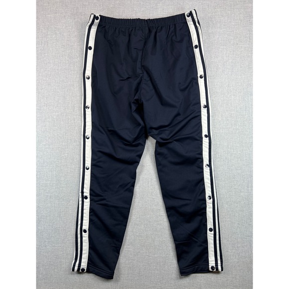 adidas Adibreak Tearaway Track Pants Men XL Navy Blue Snap Y2K Streetwear BR2238 - Picture 2 of 11